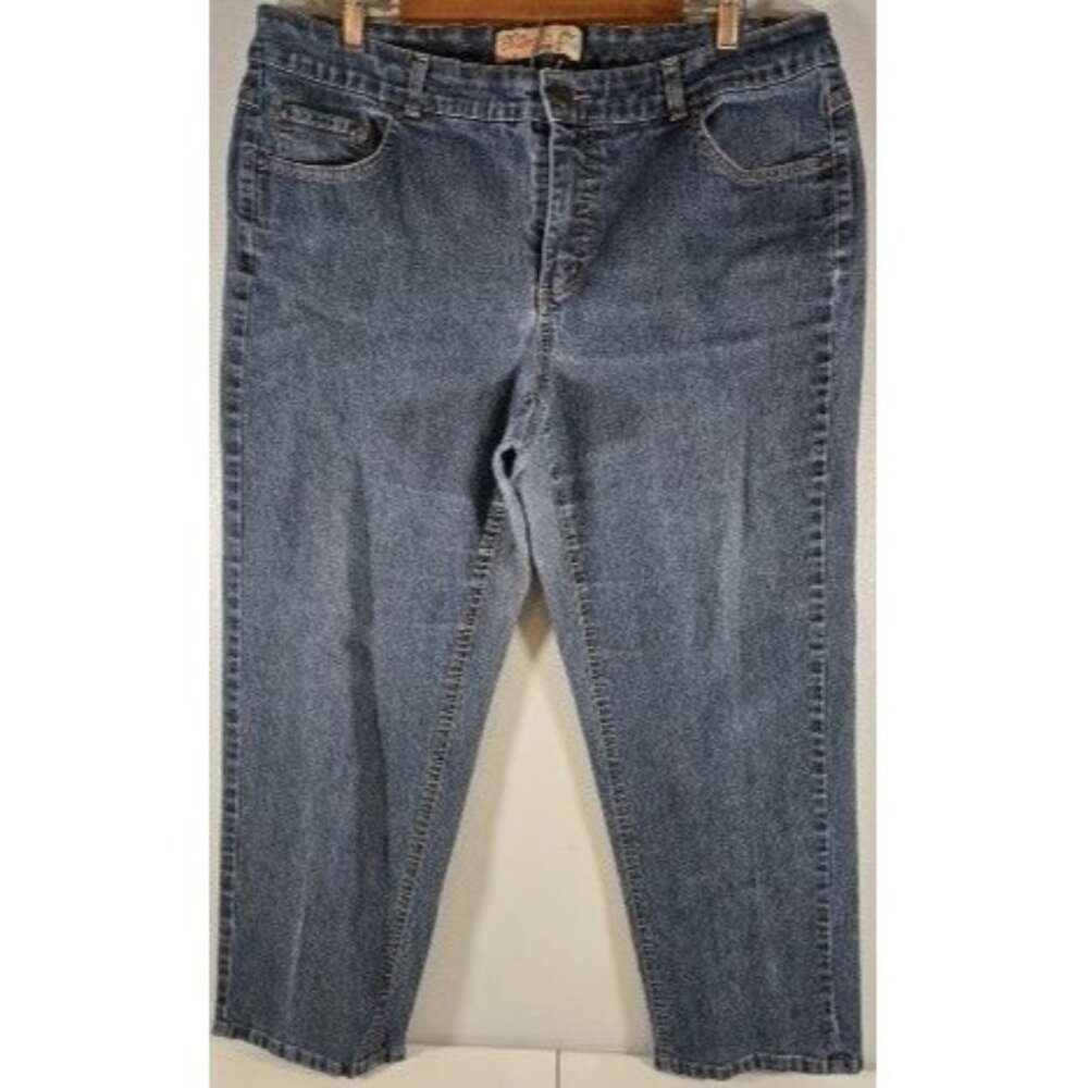 Just My Size Womens Stretch Classic Denim Jeans 20W